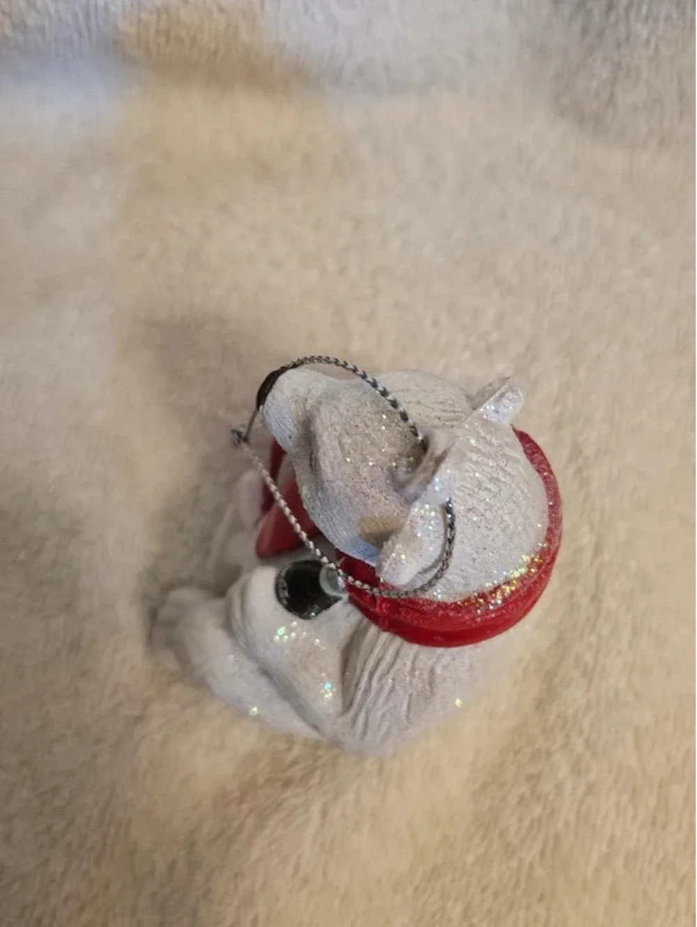 Vintage Coca Cola Polar Bear Coke Bottles Crate Christmas Ornament CVS Box